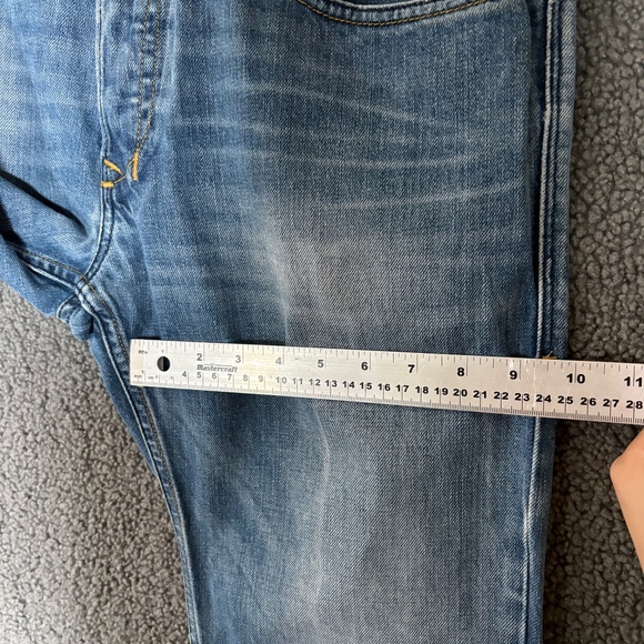 Diesel Safado Slim Straight Button Fly Jeans - Men's Size 33*32(Fit 33*30) Blue - Picture 9 of 10